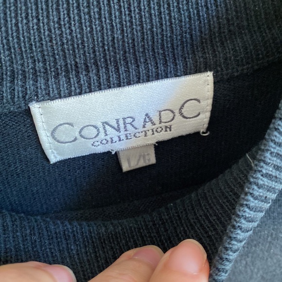 Vintage | Black Mock-Neck sweater L - Picture 5 of 5